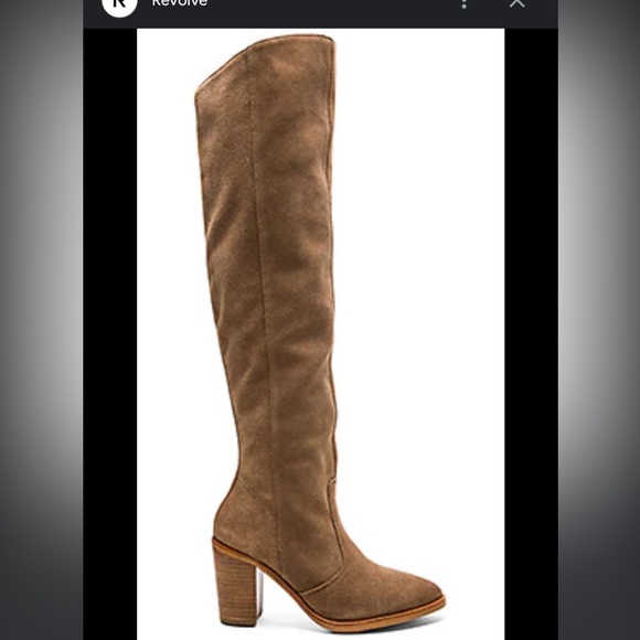 Latigo Jukebox Womens Brown Suede Over Knee Boot Sz 9 3672 * - Picture 4 of 6